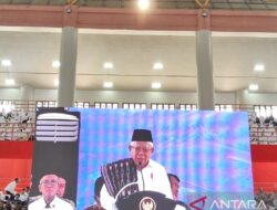 Wakil Presiden dan Ketua JMBI menyampaikan deklarasi mengenai keberagaman menjelang Pemilu 2024