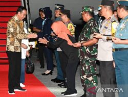 Kedatangan Presiden Jokowi di Sidoarjo untuk Menghadiri Peringatan Hari Santri 2023