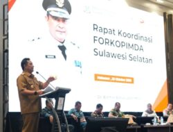 Pj Gubernur Memberikan Apresiasi kepada Forkopimda atas Suksesnya Perayaan HUT Sulawesi Selatan