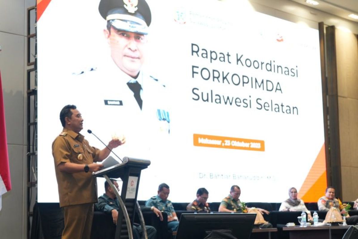 Pj Gubernur Memberikan Apresiasi kepada Forkopimda atas Suksesnya Perayaan HUT Sulawesi Selatan