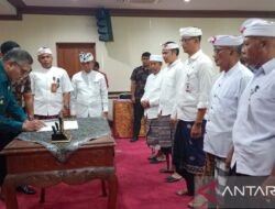 Tiga kades digantikan oleh Bupati Gianyar karena mencalonkan diri sebagai legislatif.