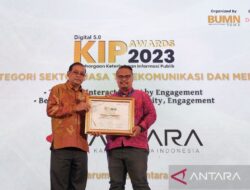 Penghargaan 2023 untuk Keterbukaan Informasi Publik dalam Era Digital 5.0