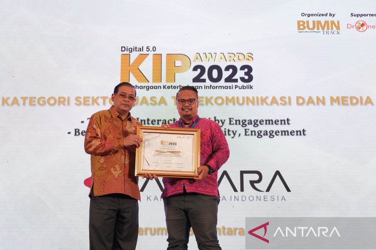 Penghargaan 2023 untuk Keterbukaan Informasi Publik dalam Era Digital 5.0