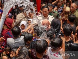 Pembukaan Bantuan Sumur Bor di Banyumas Oleh Menteri Pertahanan