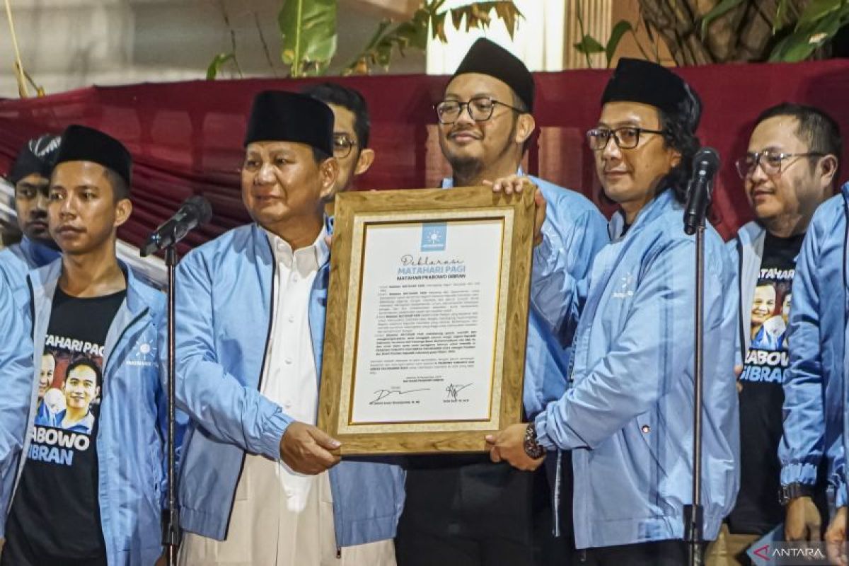 Prabowo: Demokrasi harus menjadi tempat kompetisi ide yang sehat