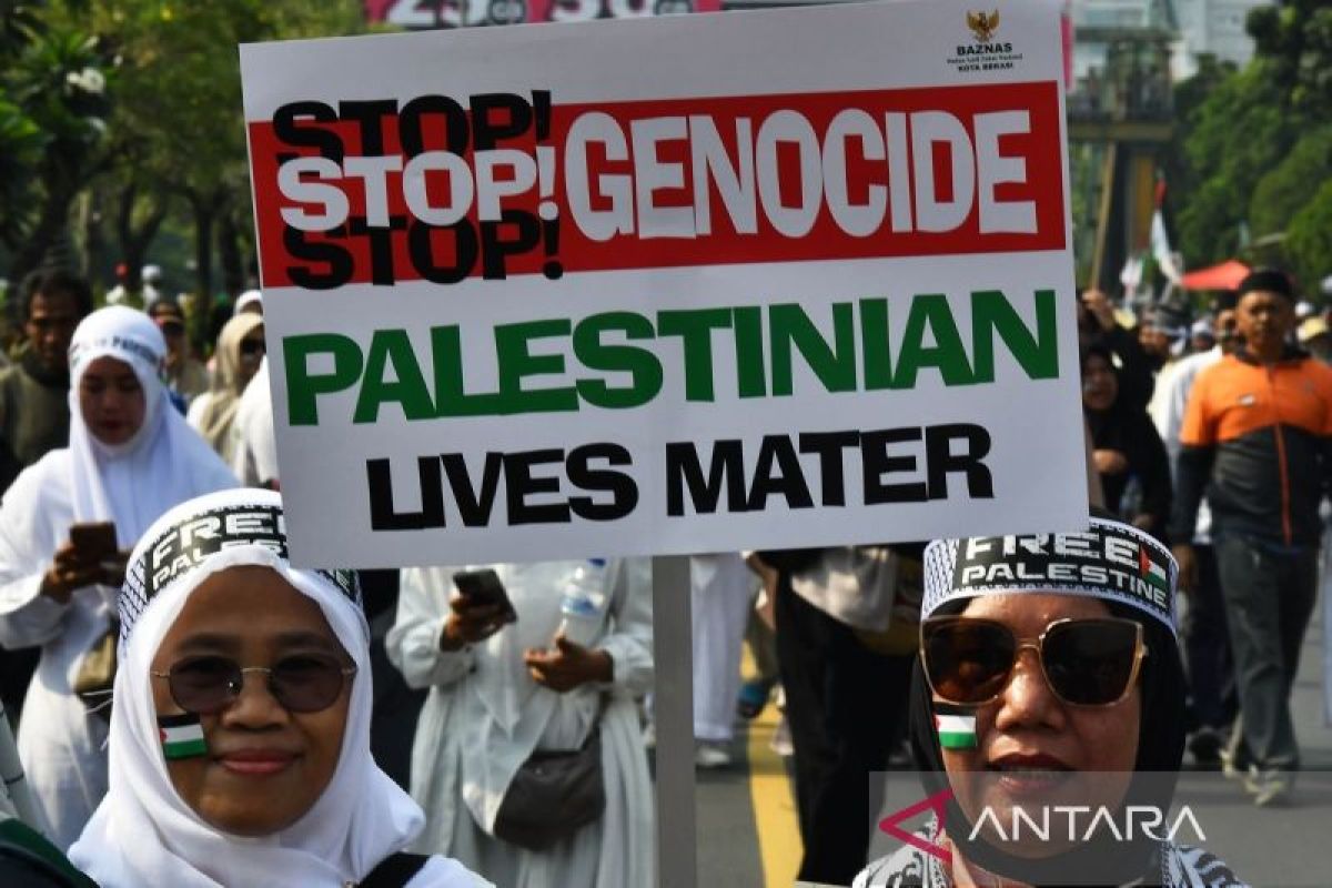 Solidarity Action for Palestine – ANTARA News