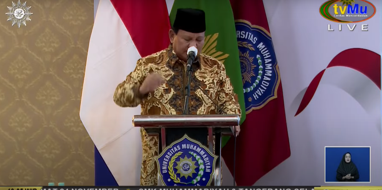 Prabowo Subianto Mendiskusikan Komitmen Kesejahteraan Rakyat dan Keadilan Sosial dalam Dialog Publik dengan Muhammadiyah