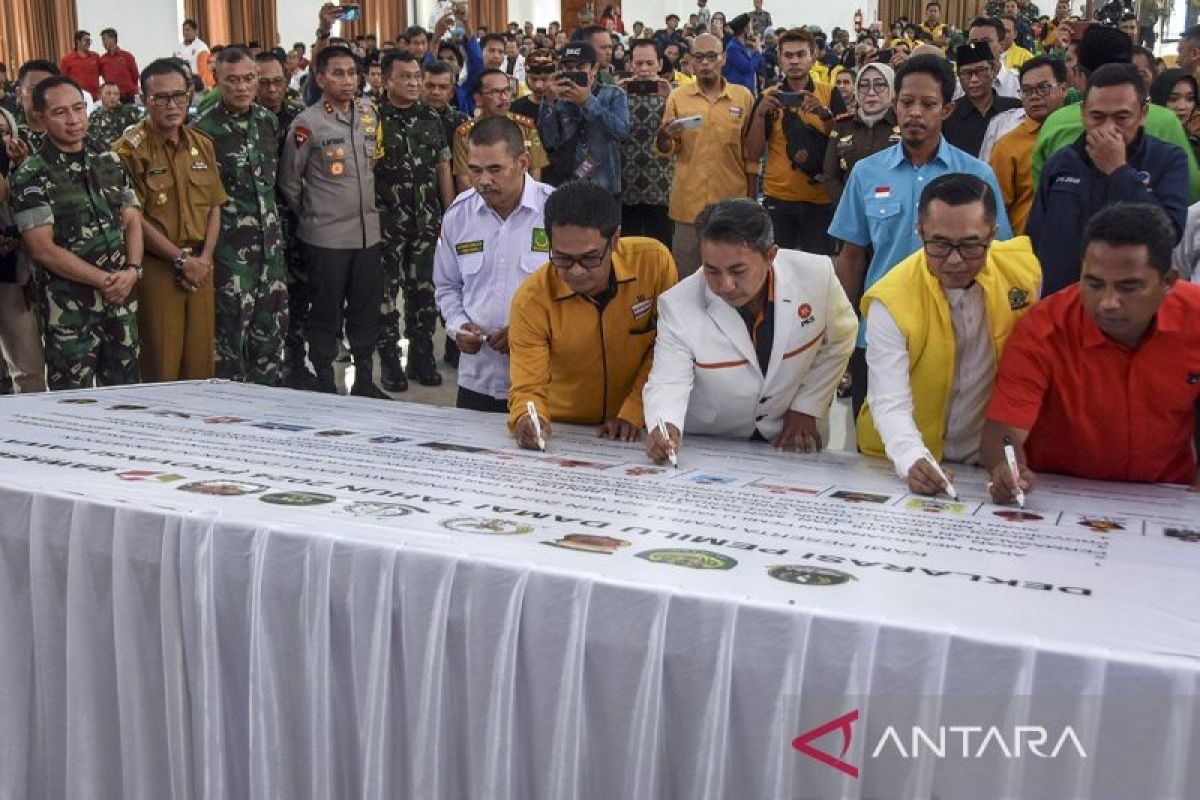 Pernyataan Resmi untuk Mewujudkan Pemilihan yang Damai pada Tahun 2024 di Jawa Barat