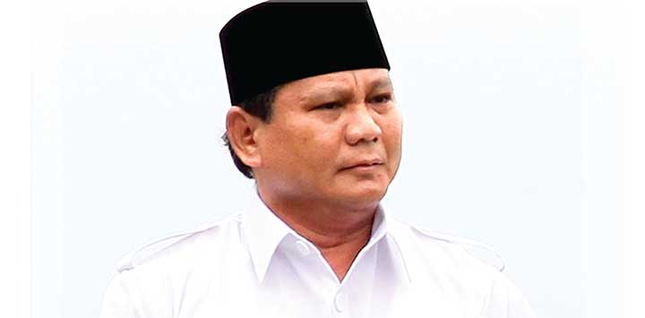 Prabowo memberikan semangat kepada ratusan kader Demokrat di Kota Madiun