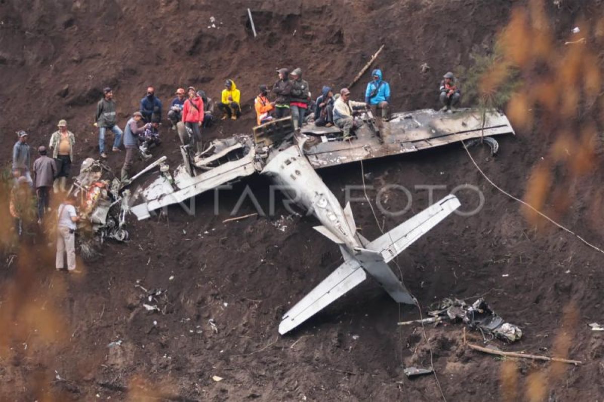 Kepala Dinas Penerangan Angkatan Udara: Evakuasi Pesawat Super Tucano Diharapkan Selesai Dalam Waktu Seminggu