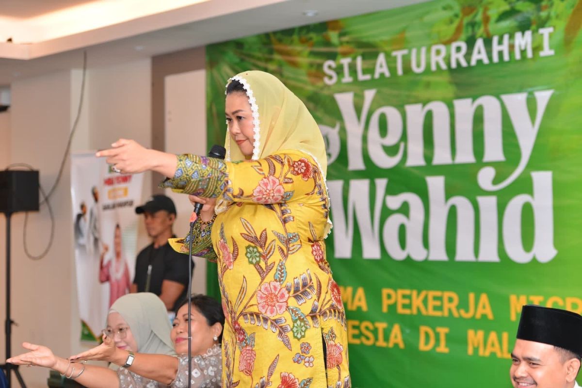 Yenny Wahid memperkenalkan pasangan Ganjar-Mahfud ke Malaysia