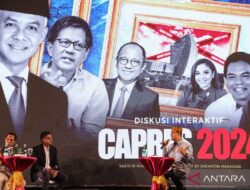 Anies Baswedan Menghadiri Diskusi Interaktif Capres 2024 di Makassar