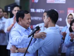 Prabowo Memuji Performa Memukau Gibran dalam Debat Pilpres 2024