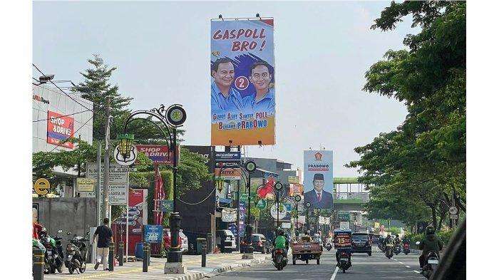 Baliho Prabowo- Gibran di Depok Memotivasi Anak Muda