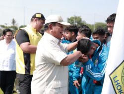 Prabowo Menyajikan Akademi Sepak Bola Modern Garudayaksa dengan 7 Stadion Latihan