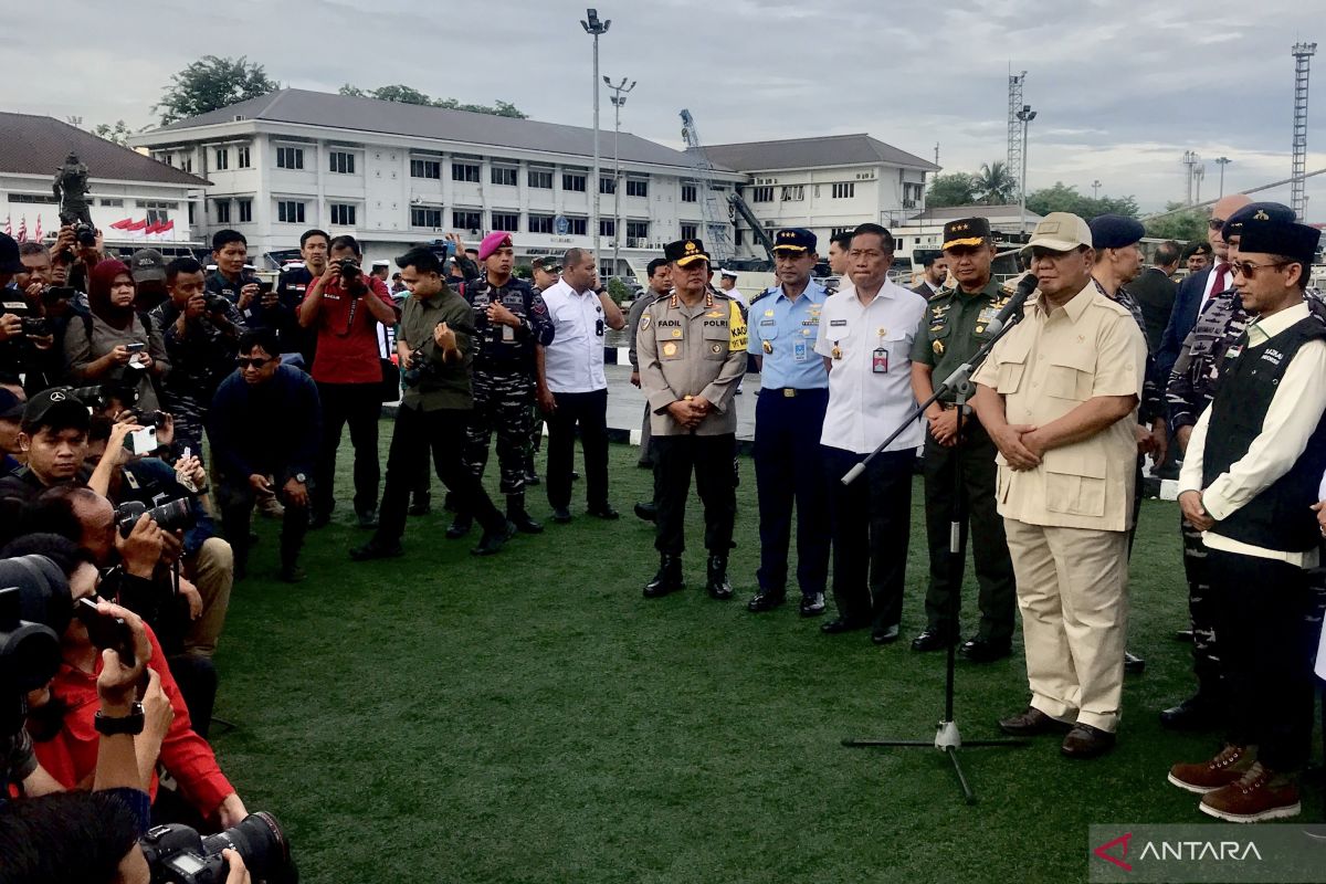 Prabowo Melepaskan KRI Radjiman dan Gibran Berada di Solo pada Hari ke-52 Kampanye