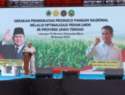 Menteri Pertahanan dan Pertanian Bertemu untuk Langkah Konkret Menuju Ketahanan Pangan