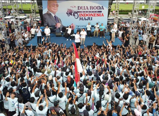 Prabowo Mengucapkan Terima Kasih kepada Para Ojol Jakarta yang Mendukung ‘All In Prabowo’: Saya Merasakan Dukungan Kalian