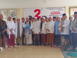 Pimpinan pondok pesantren di Lebak mendeklarasikan dukungannya untuk Prabowo-Gibran