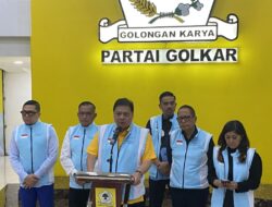 Airlangga menyatakan bahwa 65 persen kader Golkar memilih Prabowo-Gibran