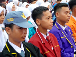 Deklarasi Pemilu Damai oleh Siswa Putih Abu-abu di Sulawesi Selatan