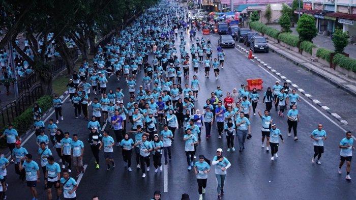 Riau Bhayangkara Run 2024: 10 Ribu Peserta Penuhi Jalan Sudirman Pekanbaru, Seperti Lautan Manusia