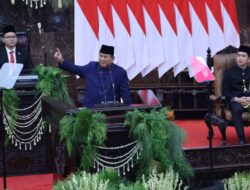 Inauguration of the President and Vice President-Elect 2024-2029 by the MPR, Nusantara Building, Jakarta, October 20, 2024.